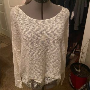Decree Light Sweater Blouse Medium NWT